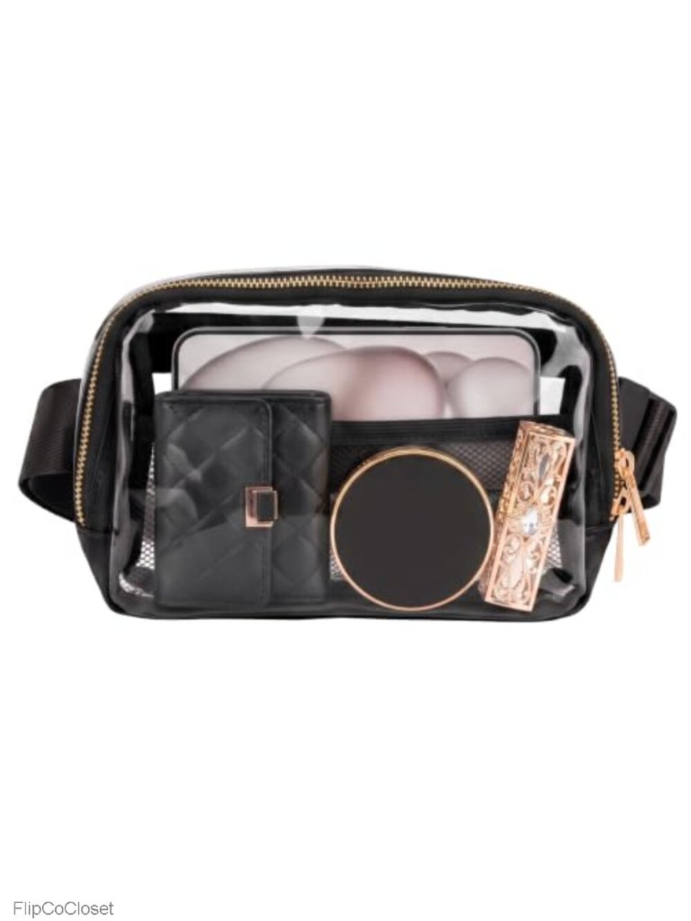 Clear TPU Crossbody Fanny Pack Stadium Approved Waterproof